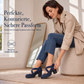 ⌛Zeitlich begrenzt – 50% Rabatt!!!🎉👠Mary-Jane-Schuhe für Damen mit runder Spitze, überkreuzten Riemen, Blockabsatz, Plateau und Cut-Out-Ausschnitten, hochhackig