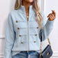 🔥Letzter Tag: 60% Rabatt!⏰🧥Lässige Damen-Strickjacke mit doppeltem Reißverschluss🎁