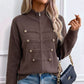 🔥Letzter Tag: 60% Rabatt!⏰🧥Lässige Damen-Strickjacke mit doppeltem Reißverschluss🎁