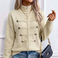 🔥Letzter Tag: 60% Rabatt!⏰🧥Lässige Damen-Strickjacke mit doppeltem Reißverschluss🎁