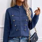 🔥Letzter Tag: 60% Rabatt!⏰🧥Lässige Damen-Strickjacke mit doppeltem Reißverschluss🎁