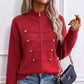 🔥Letzter Tag: 60% Rabatt!⏰🧥Lässige Damen-Strickjacke mit doppeltem Reißverschluss🎁