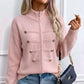 🔥Letzter Tag: 60% Rabatt!⏰🧥Lässige Damen-Strickjacke mit doppeltem Reißverschluss🎁