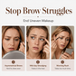 🥳💞 Über 50.000 Stück verkauft!👉 1+1 gratis✨💄🪞Augenbrauen-Stempelset mit Applikator, wasserfest, bis zu 24 Std. Halt🎁