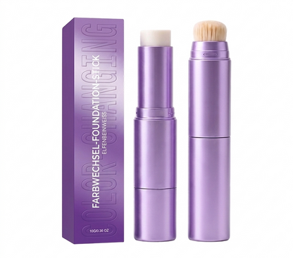 💥1+1 gratis🏆💥Über 35.000 Stück verkauft!💄2-in-1 Foundation-Stick – Farbwechselnd & perfekte Deckkraft🎁