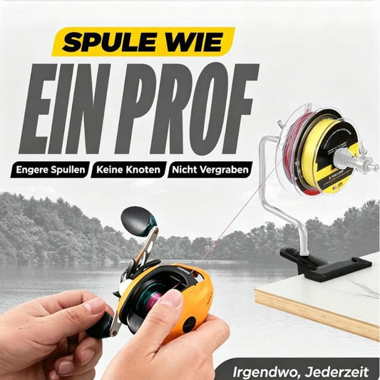 🔥Heißer Verkauf 50% Rabatt🔥🎣🪝Clip-typ Angelschnur-Aufspulhilfe für Rollen👍