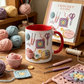 ☕ 50% RABATT! 🧶Liebe zur Wolle – Strickbecher für Häkelfans🎁